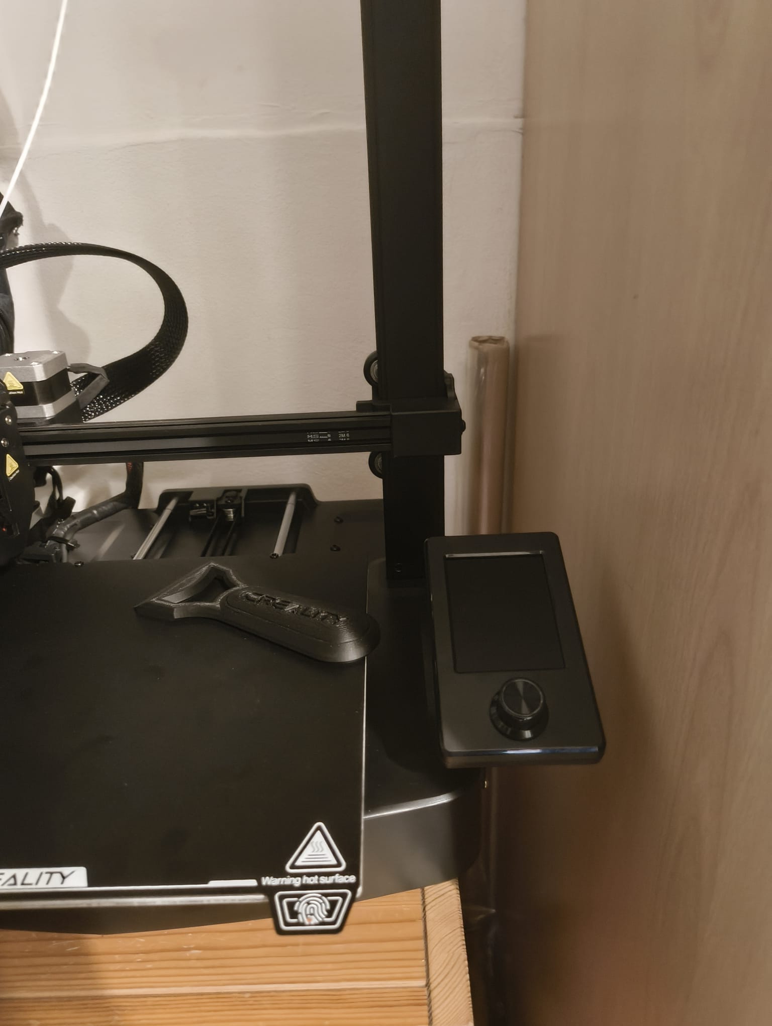 raised screen bracket for Ender 3 V3 SE