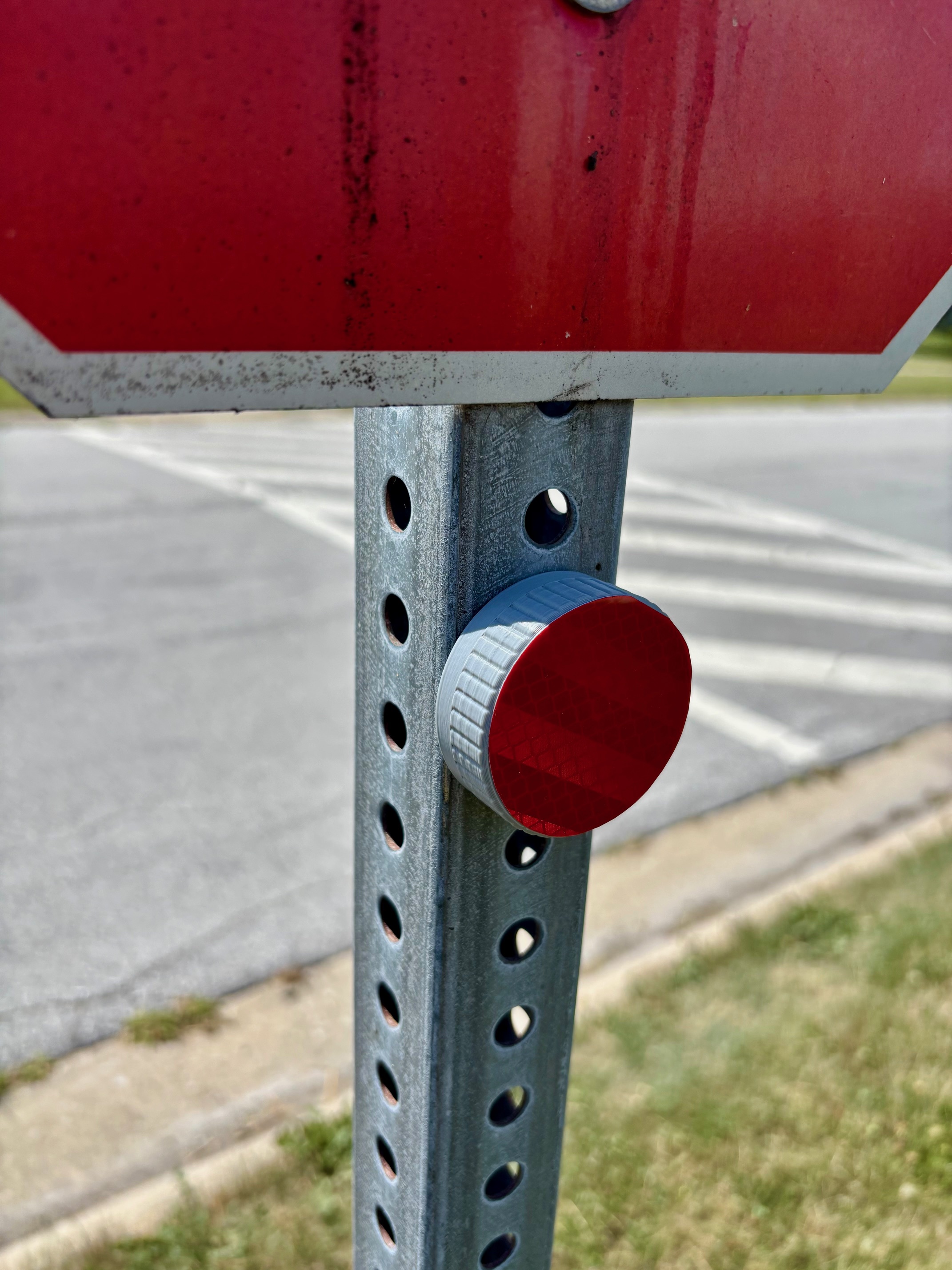 Reflective Container for Geocaching