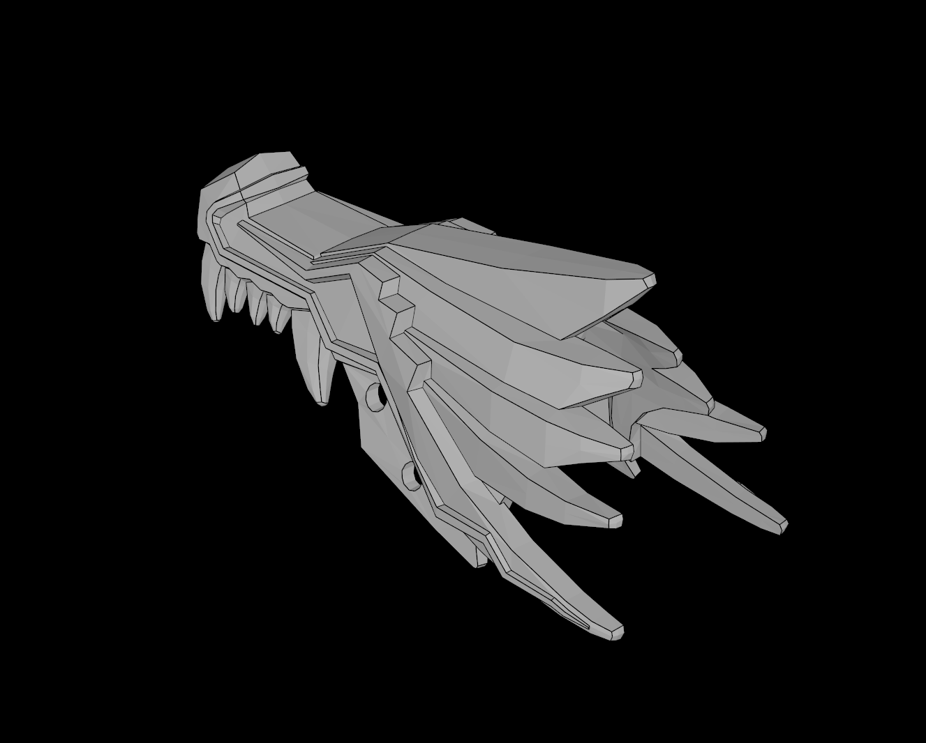 Lego Compatible (93070.dat) Dragon Head (Ninjago) Jaw Upper