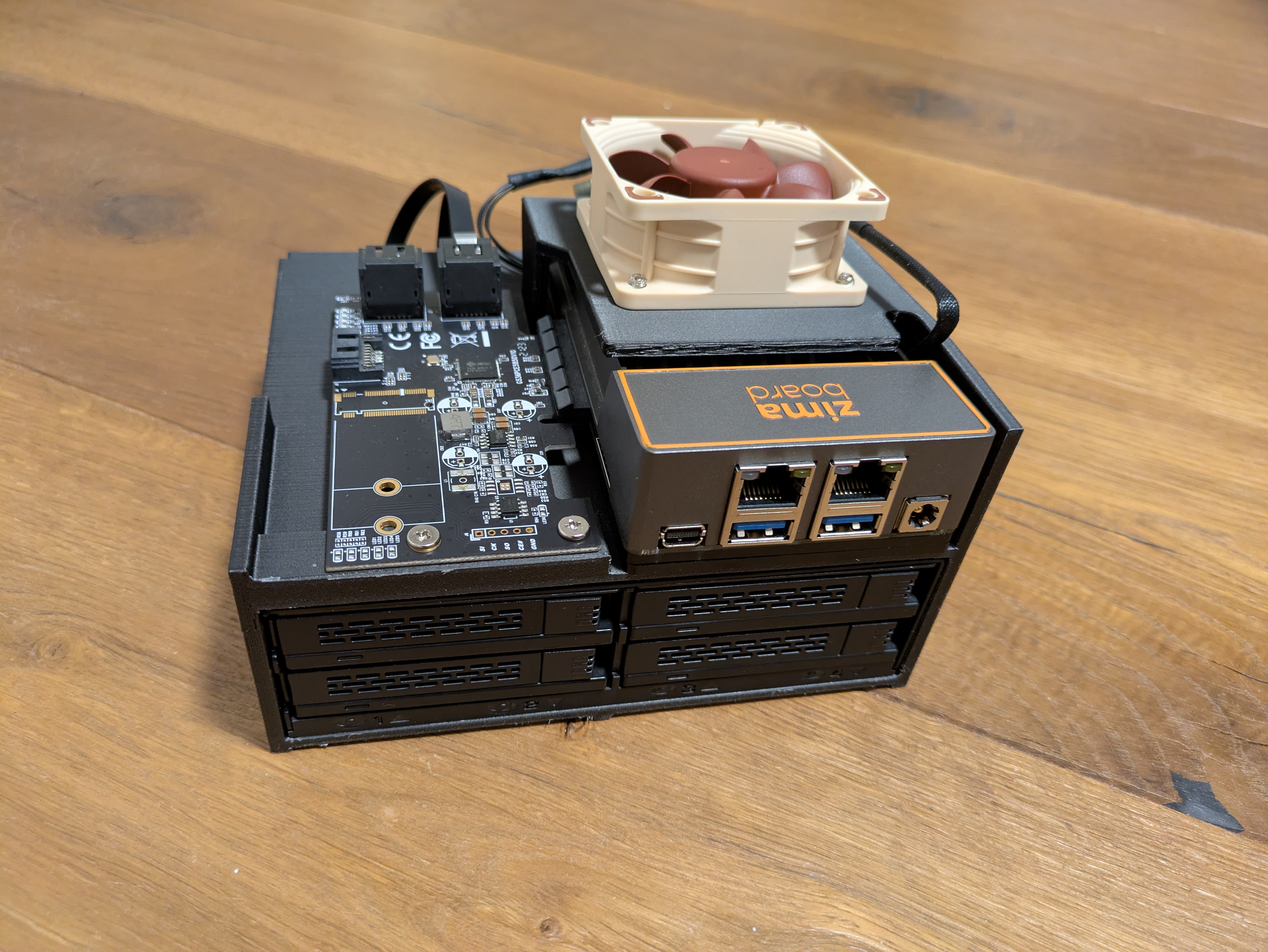 Zimaboard SSD NAS Build