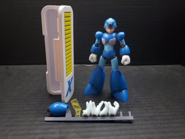 Life Bar (16 pips) Parts Storage and Display for Kotobukiya Rockman X Models (Ver 1.0)