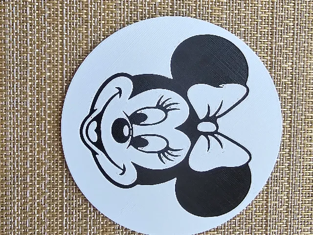Minie mouse coaster / podtácek