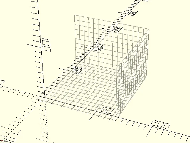 OpenSCAD Build Volume Visualizer