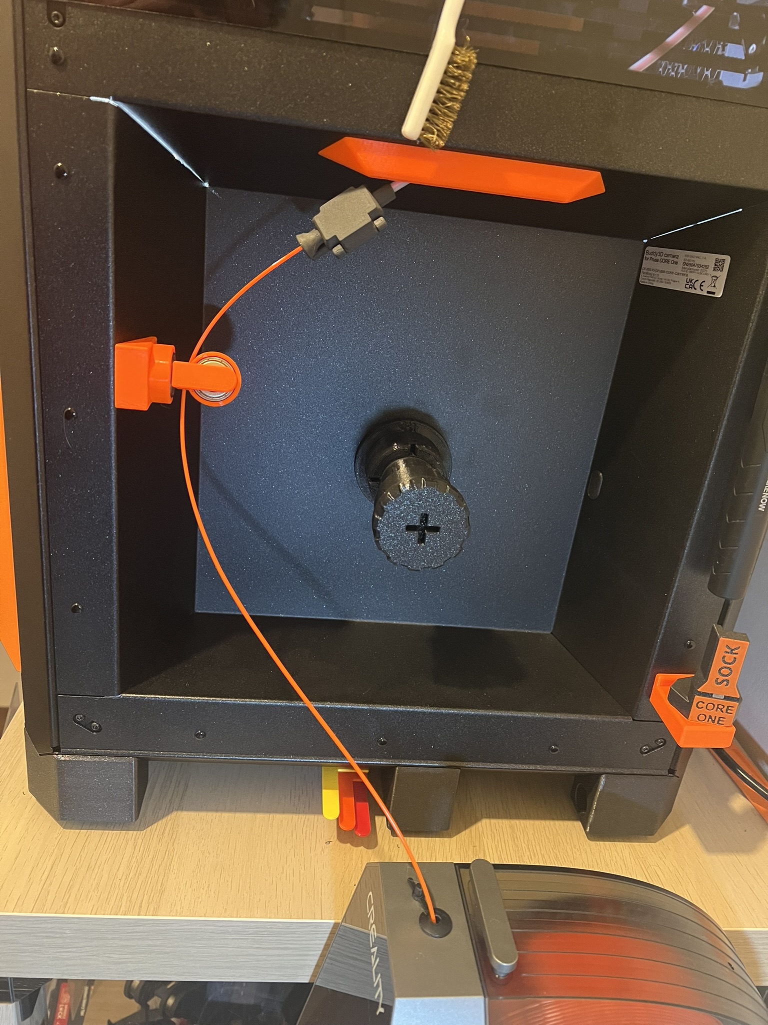 Core One filament guide