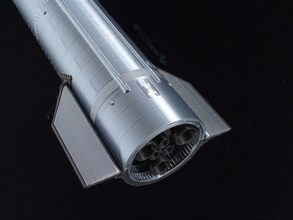 スタシページ Starship V2 by Kmobrain - AstroDesign3D | Download free STL model