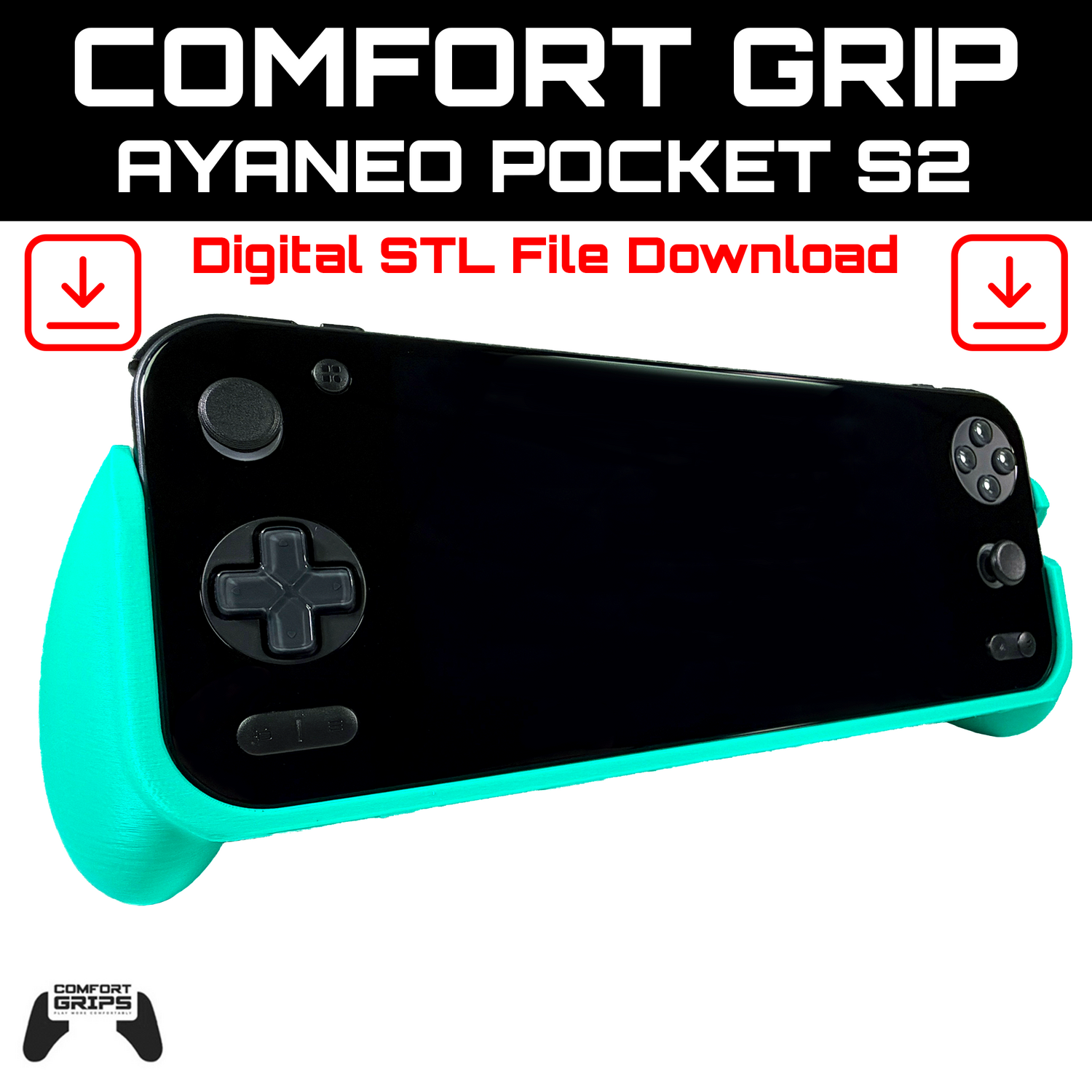 AyaNeo Pocket S2 Ergonomic Comfort Grip Case