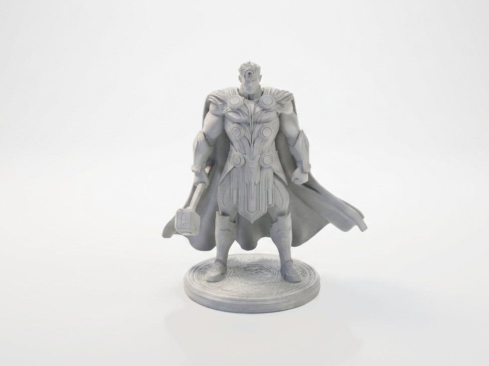 Superman Thor Fusion Figurine DC Comics 3D Printable