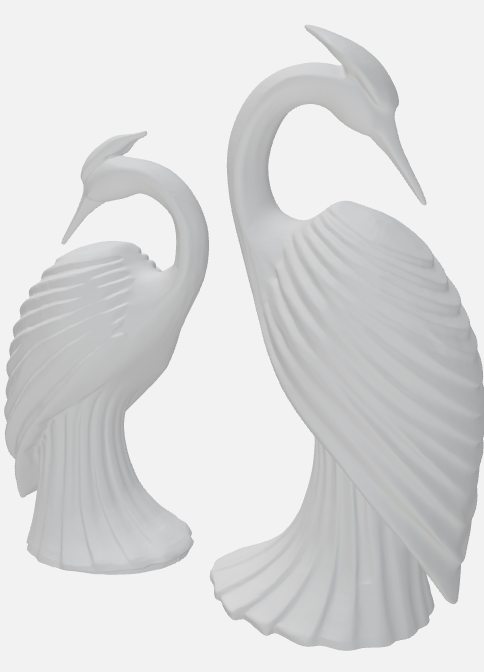 Swan statue