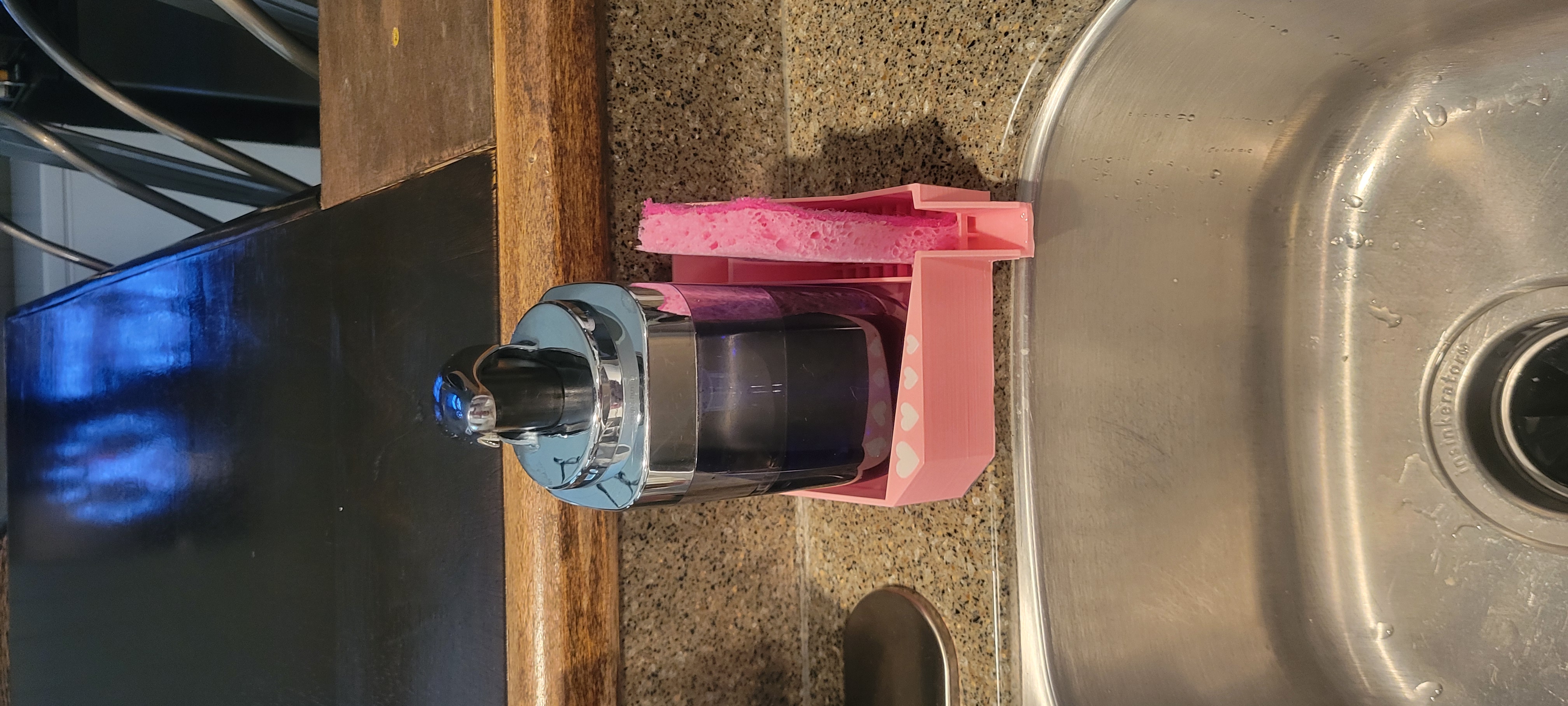 Kitchen Sink Sponge and Soap Holder - Single Soap Slot