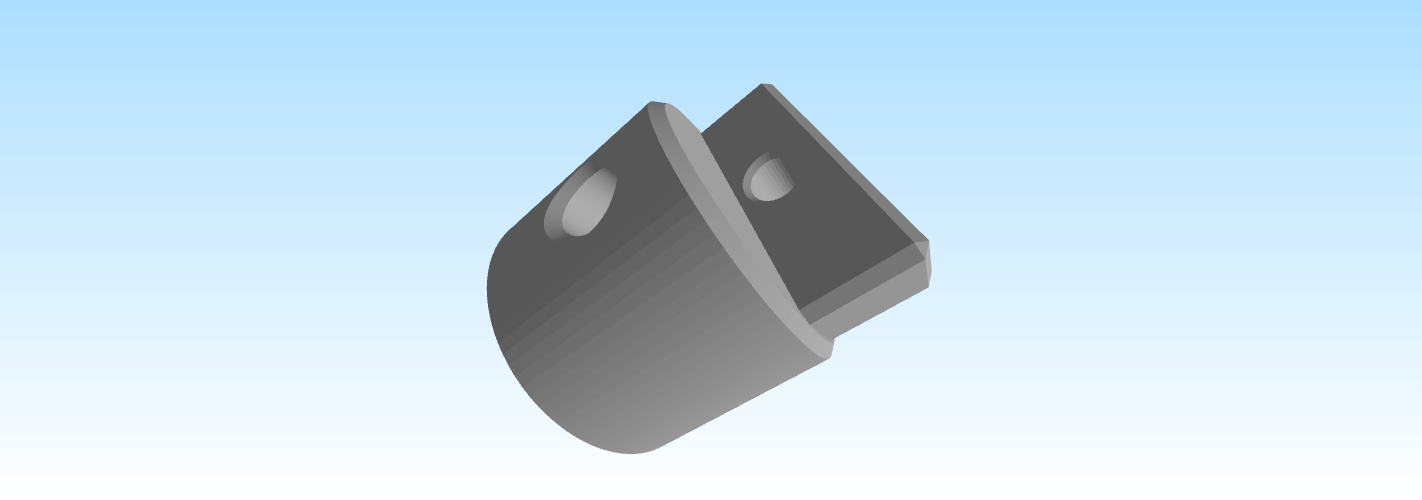 Plug for 2 AA battery housing