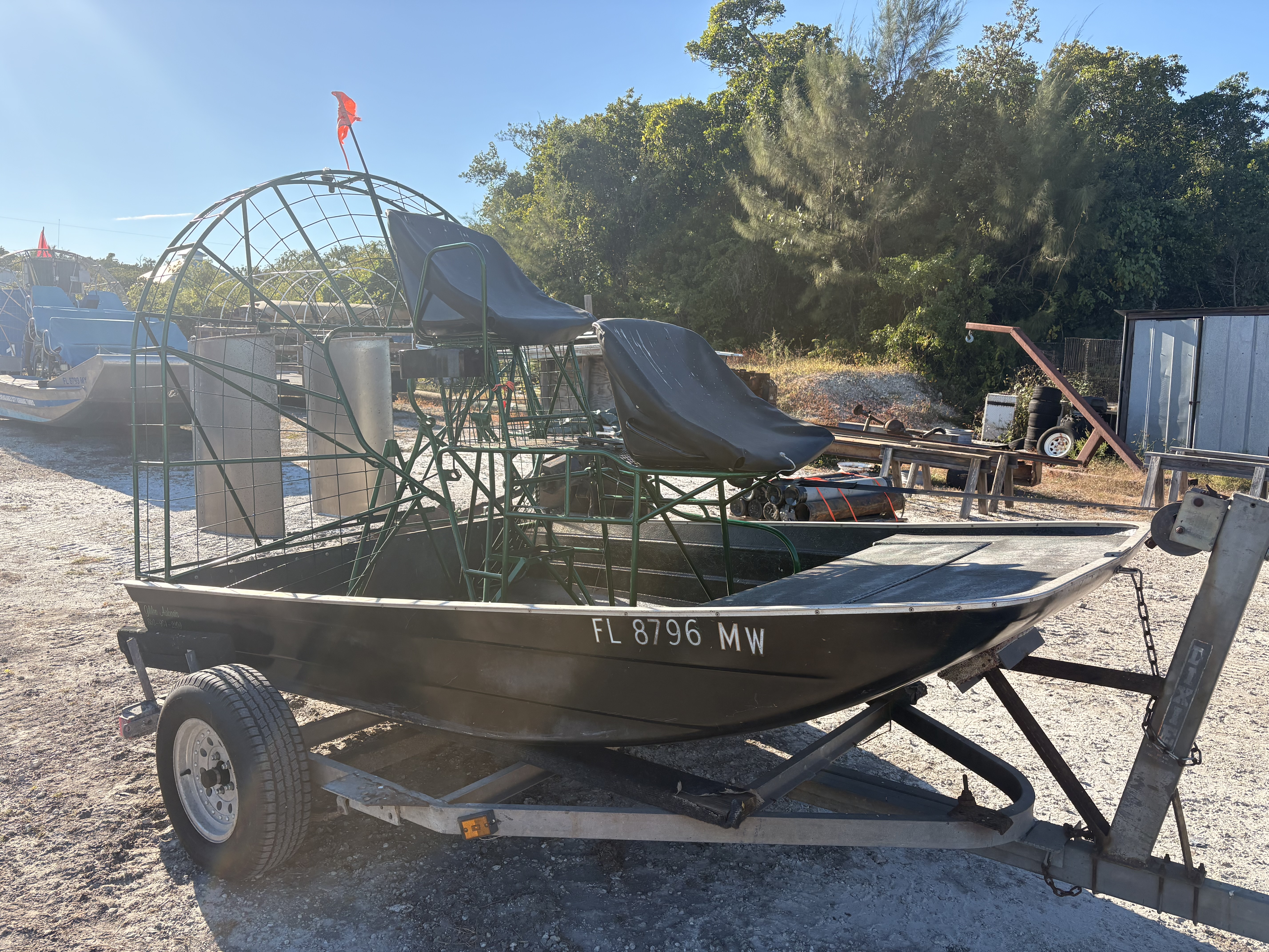 Mini airboat