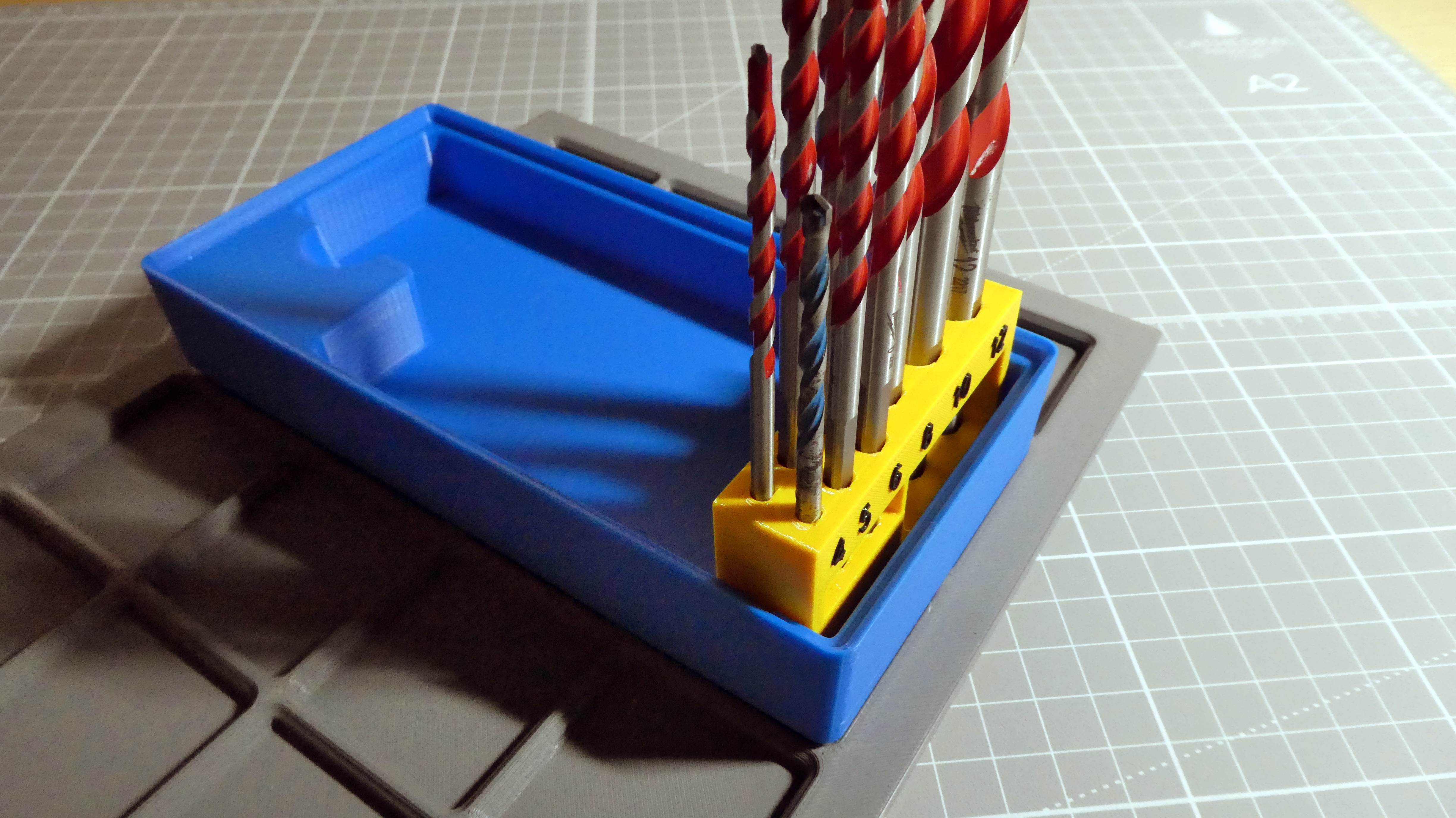 Gridfinity Masonry Bit Storage. — thumbnail 5
