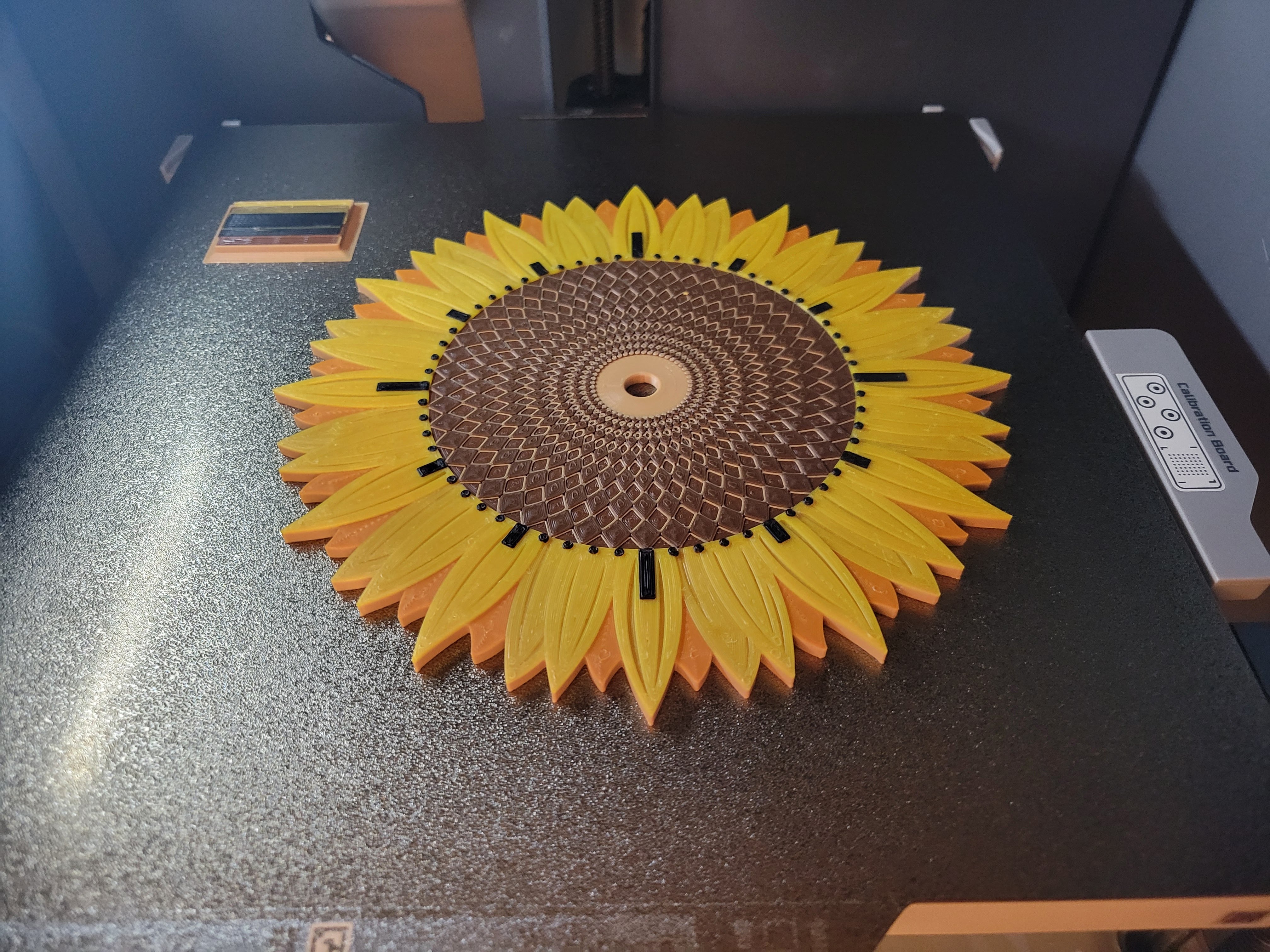Sunflower Clock