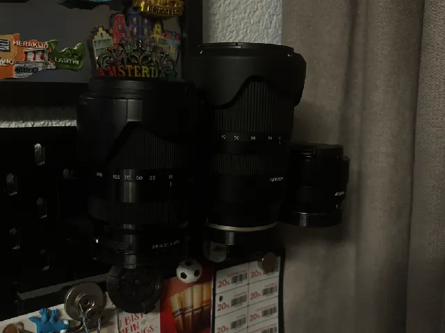 Sony E Lens Holder for IKEA Skadis