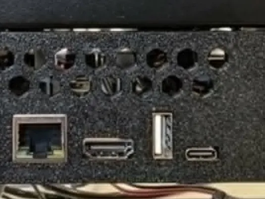 Turing Pi V2.5 10 inch Rackmount with Keystone slots