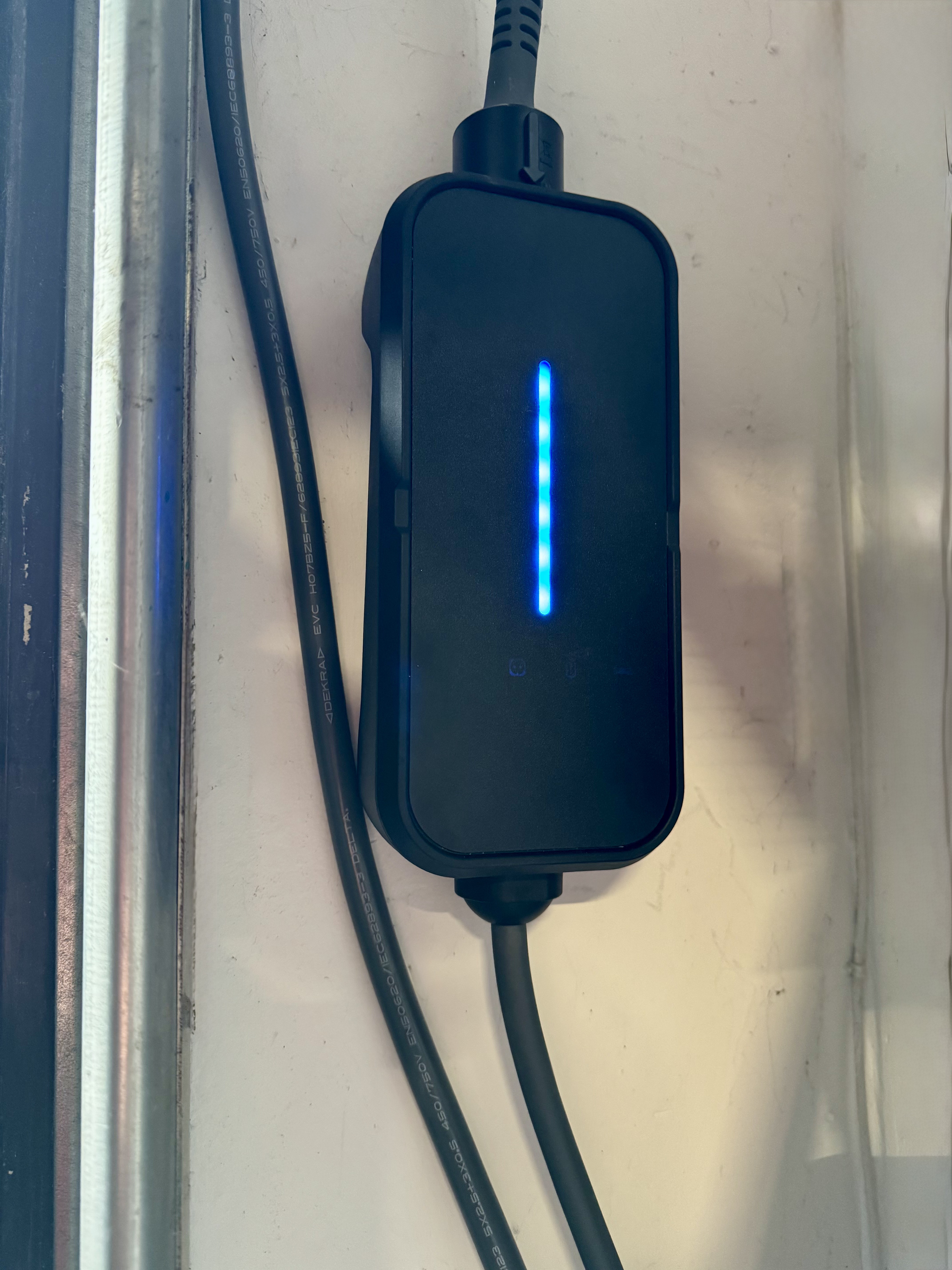 BMW EV charger wall mount