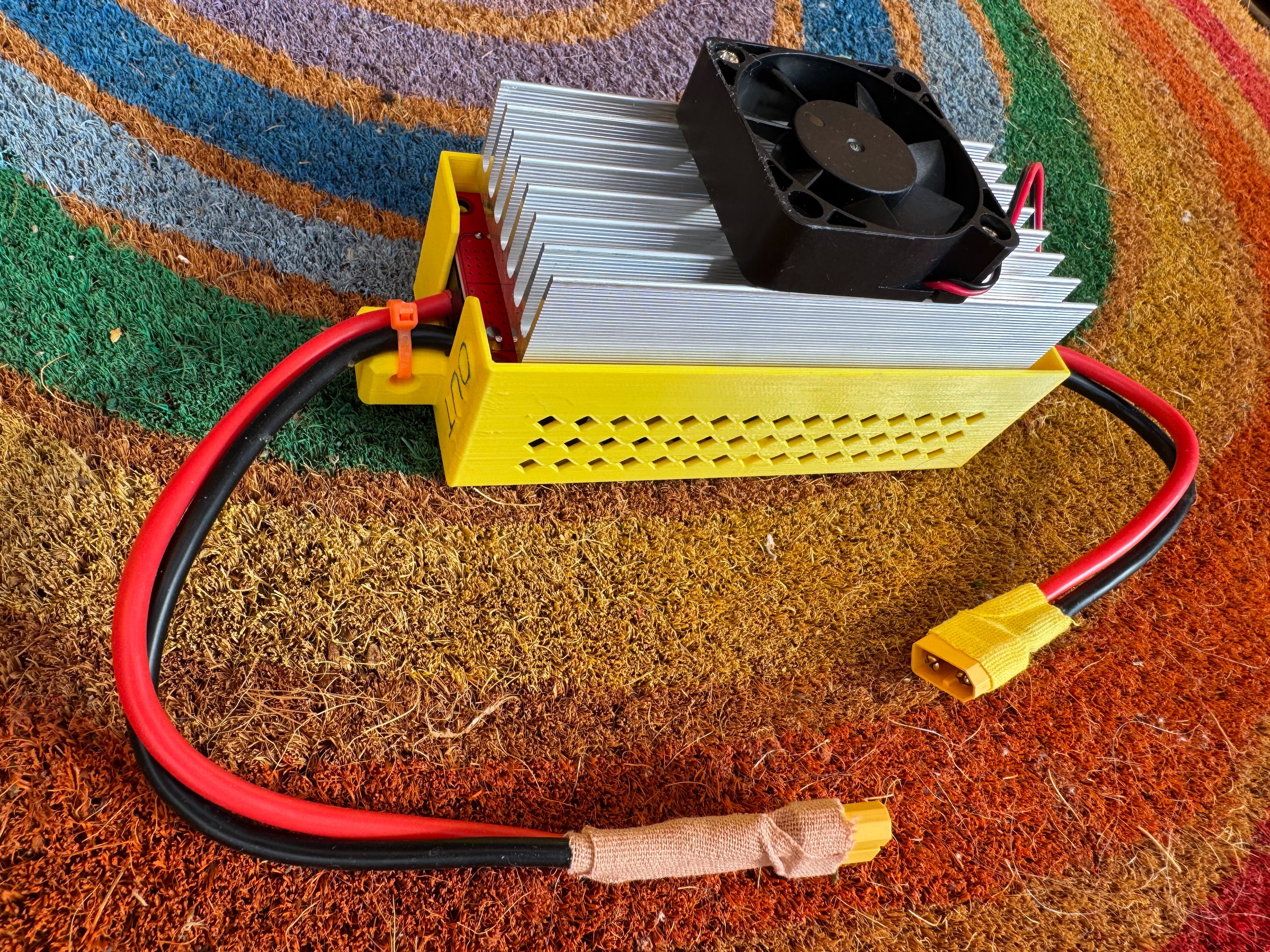 DC-DC STEP UP BOOST CHANGER CONVERTER CASE ENCLOSURE