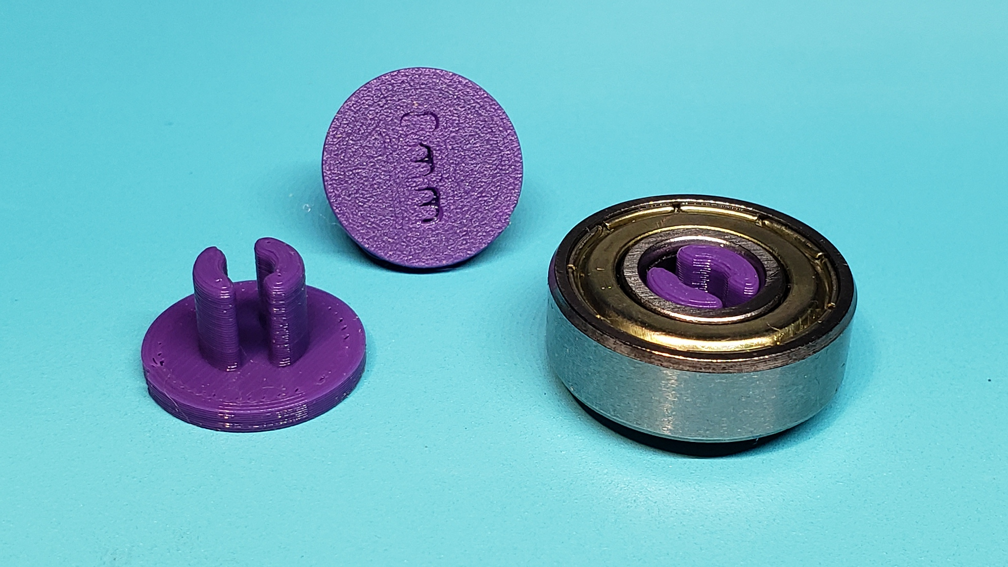608 Roller Bearing Inside Diameter Fit Test