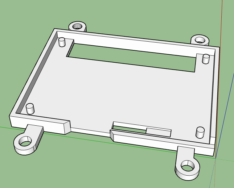 Robot:Bit 2.0 Mounting Plate for mBot Chassis