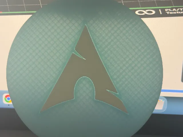 Arch Linux Two-Piece Coaster