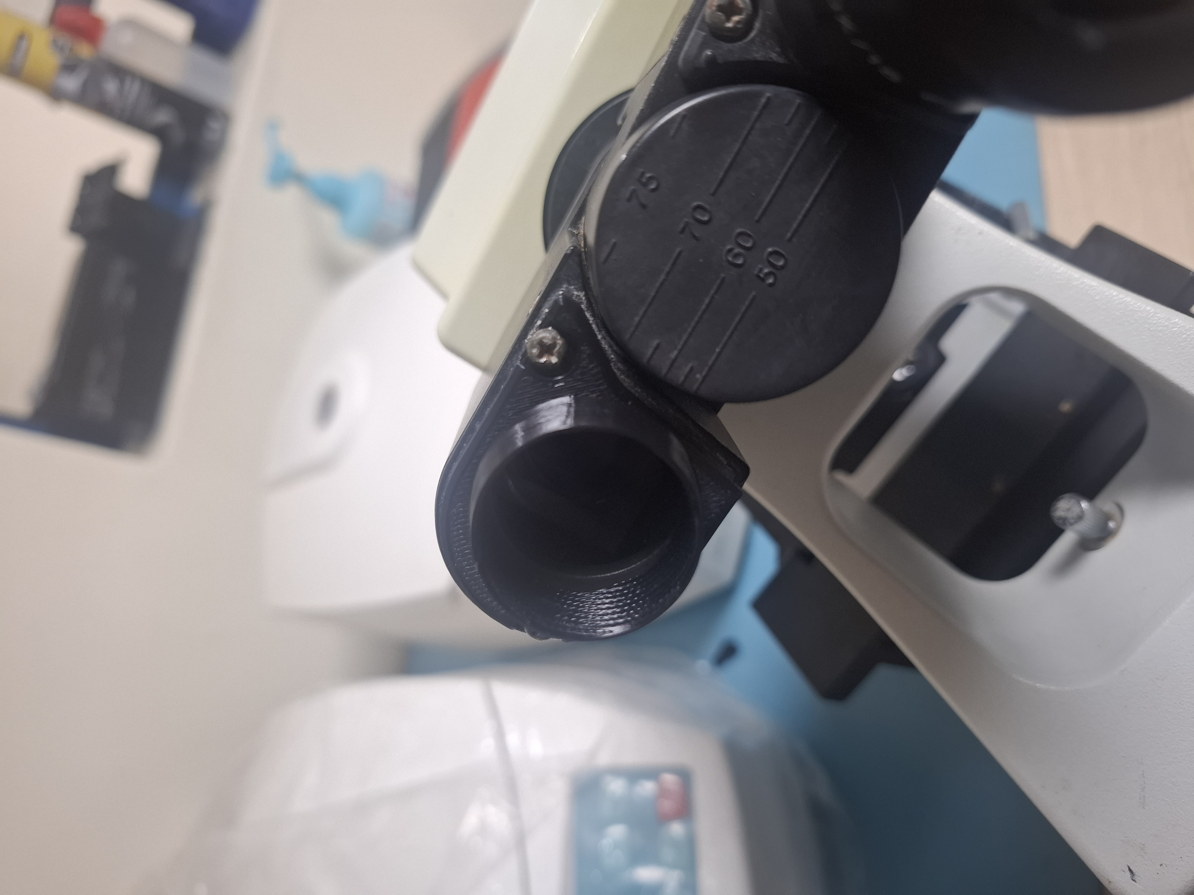 Microscope Ocular Lens Adapter 3D model