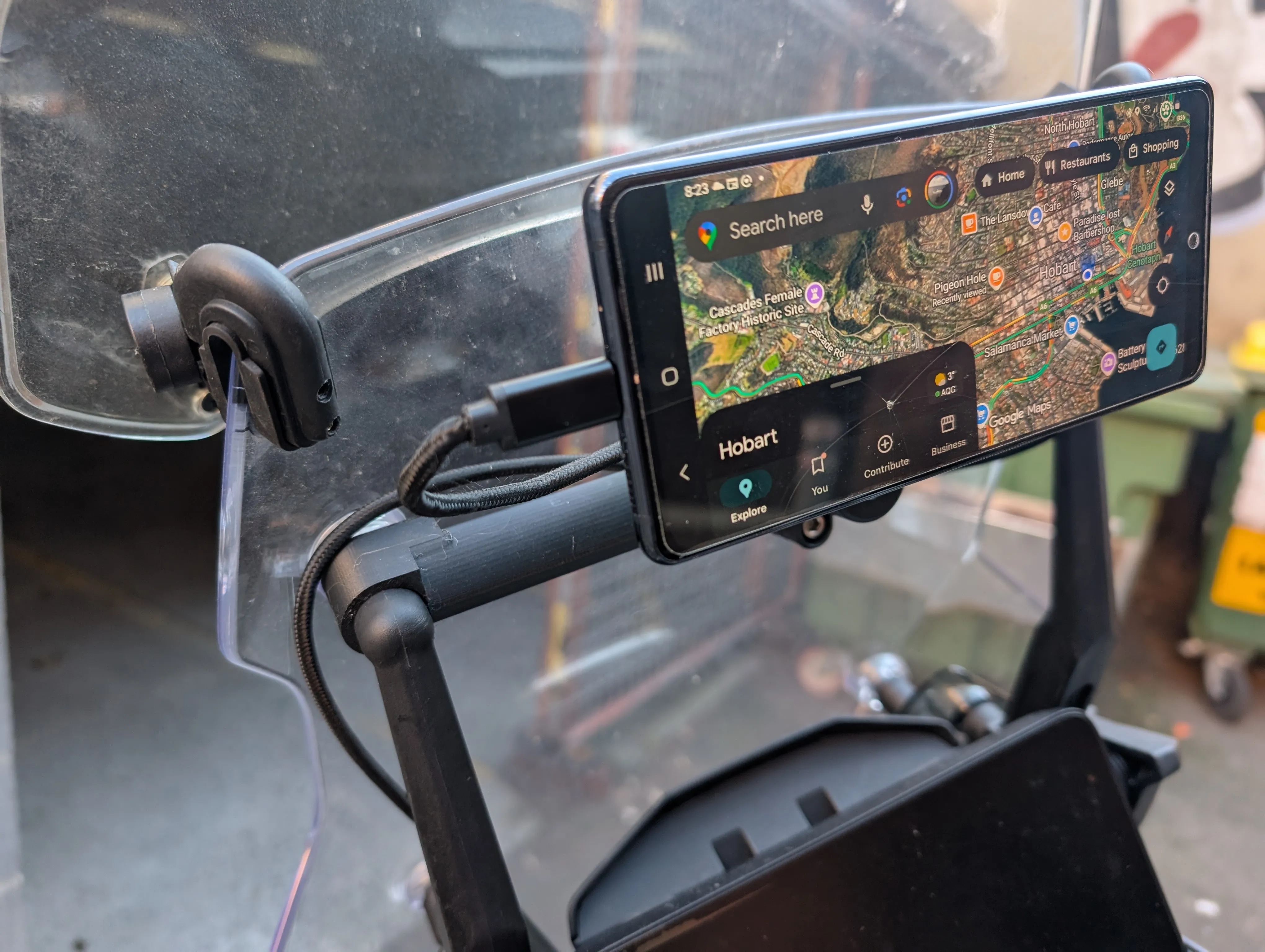 CFMOTO 800MT Navigation Bracket / Mount (Quad Lock Compatible)