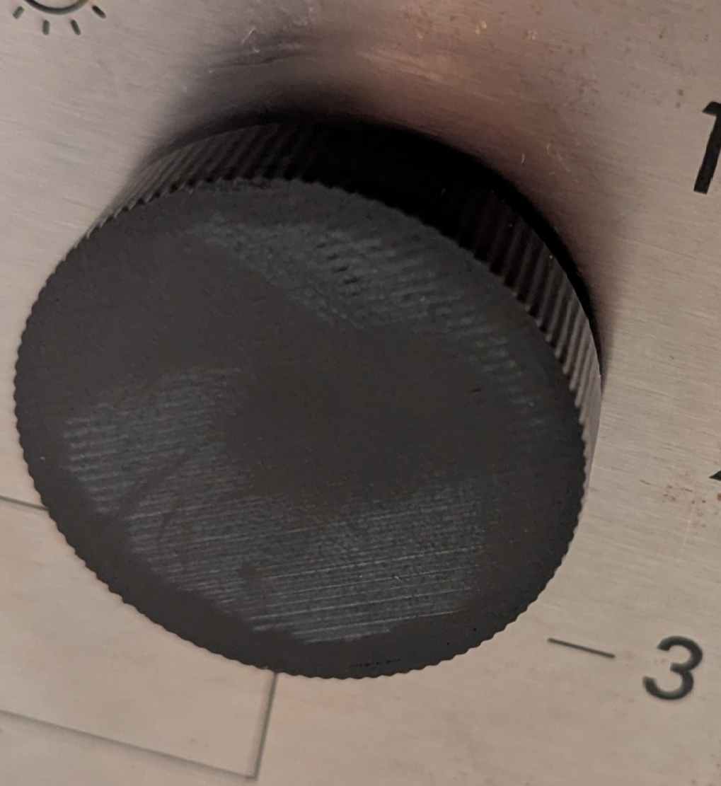 Kitchen vent knob
