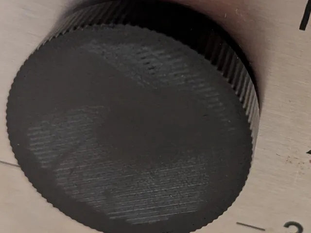 Kitchen vent knob