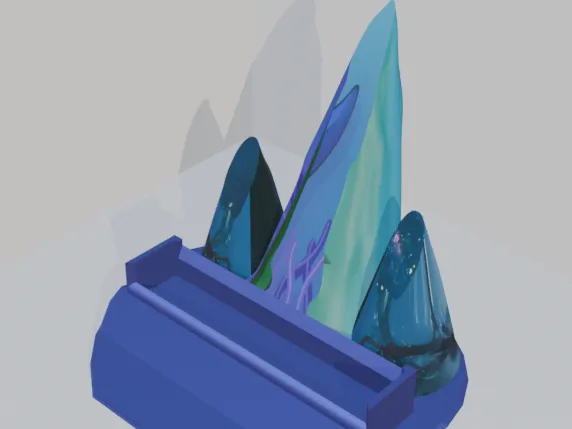 Phone holder/stand Mountain