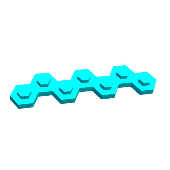 43 Piece STEM Brix Set (hexabricks) — miniatura 22