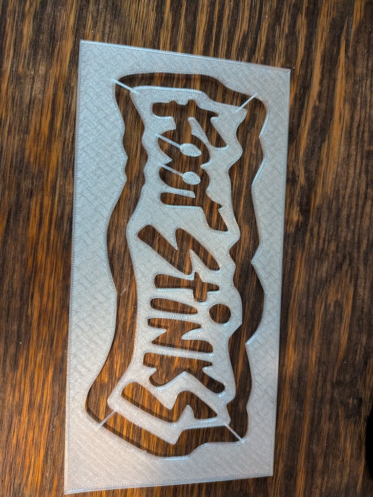 TMNT Foot Stinks stencil