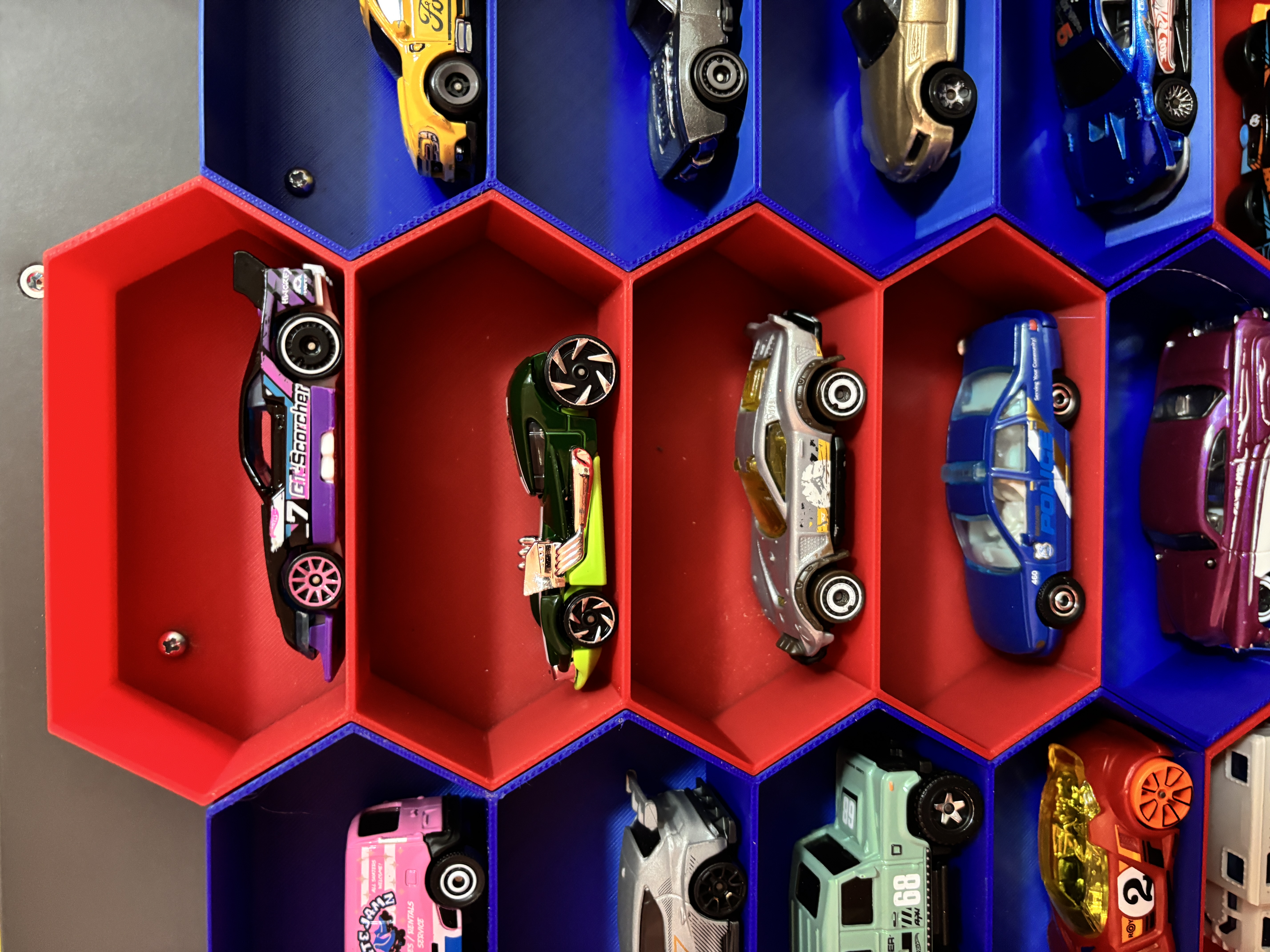 Storage box for 1:64 car models