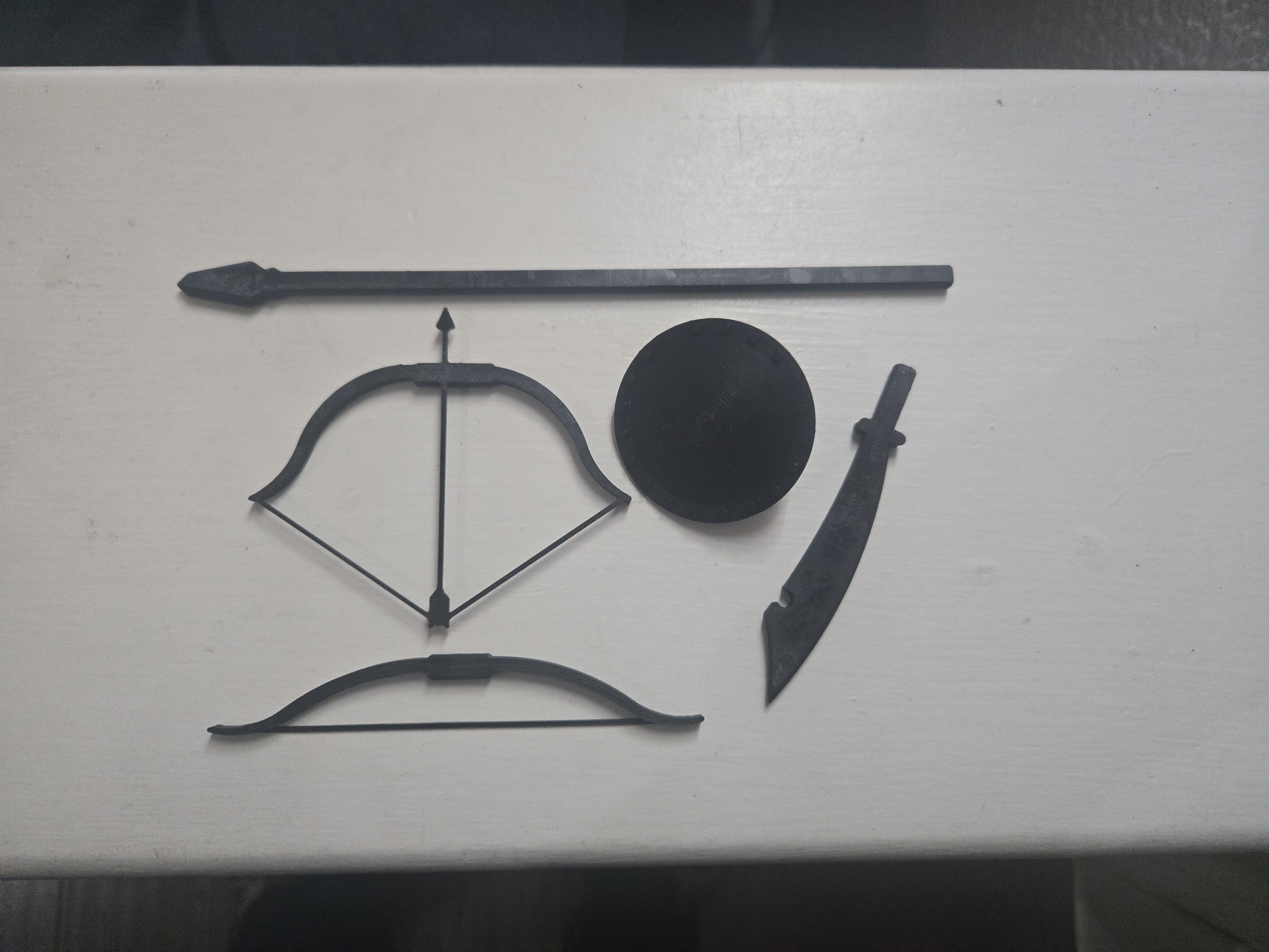 Accessories resized for the standard Tin. ker Cad skeleton