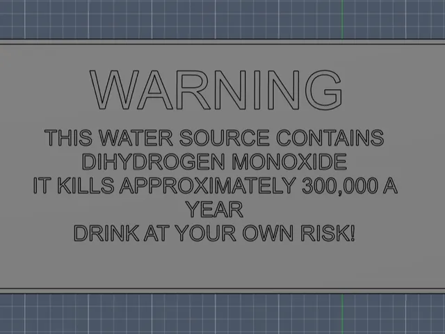 Fun Warning  Sign