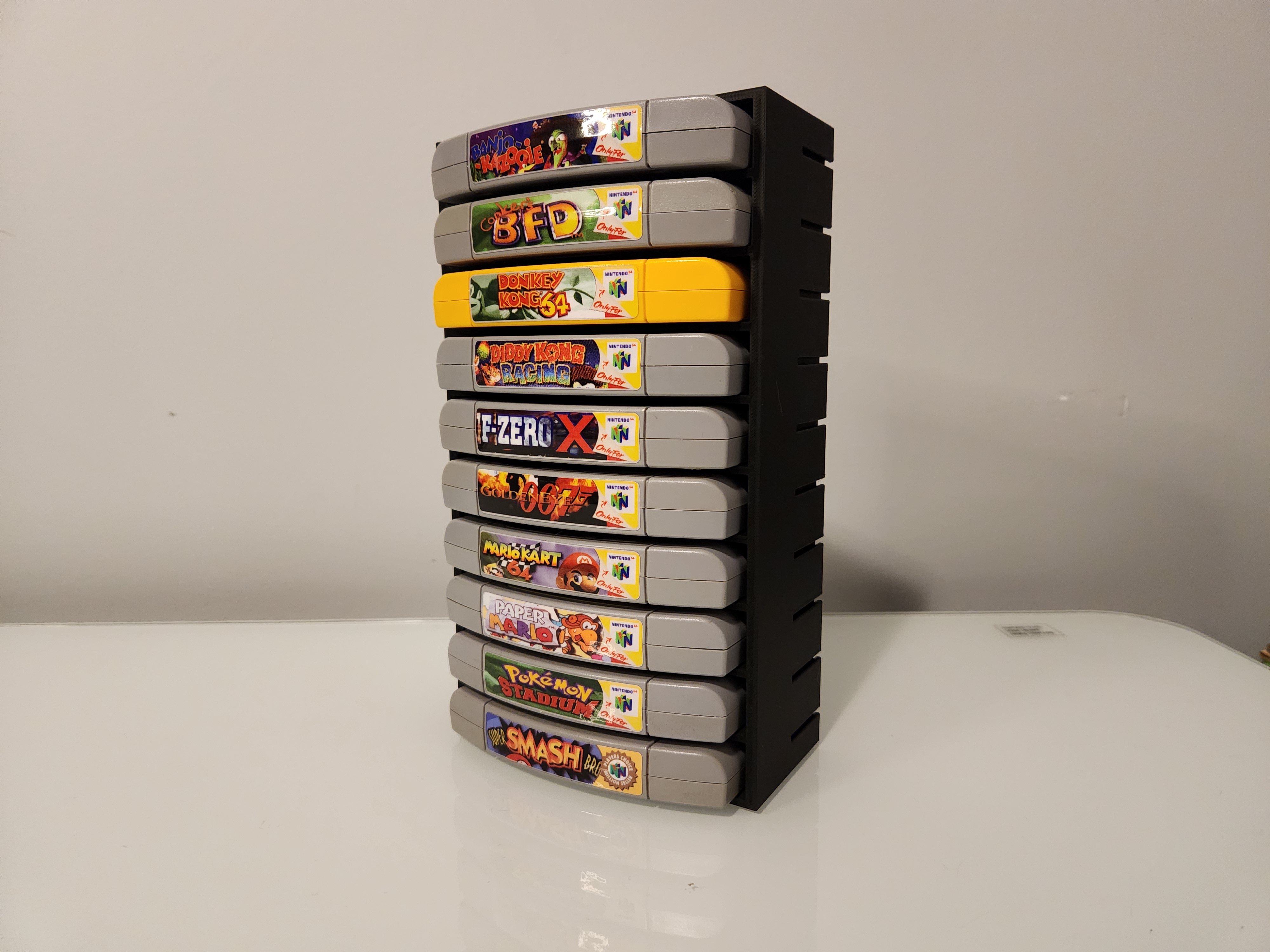 Simple N64 Cartridge Organizer