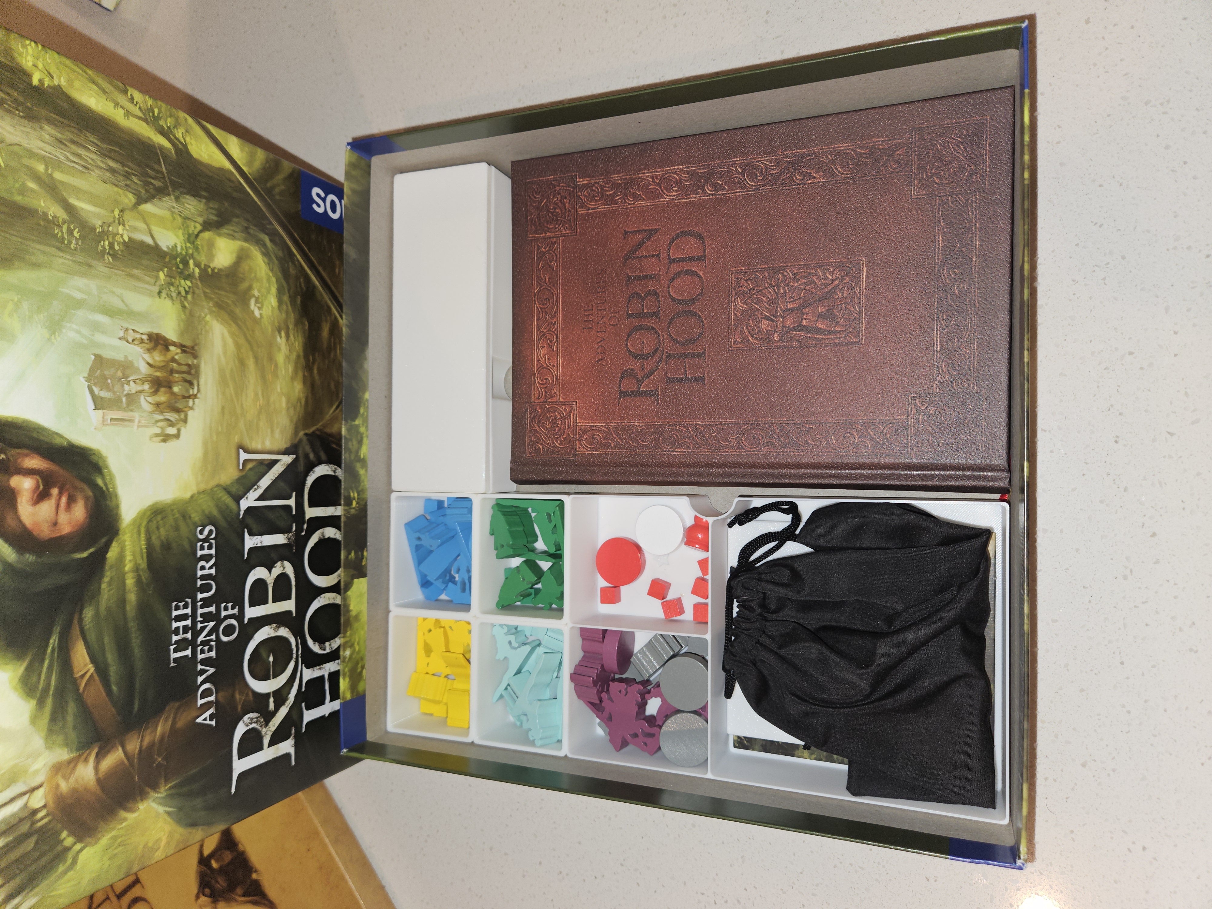 Adventures of Robin Hood Insert (Friar Tuck in Danger expansion compatible)