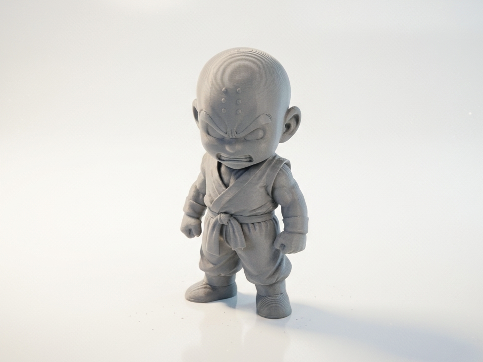 Angry Monk Figurine Fantasy 3D Printable