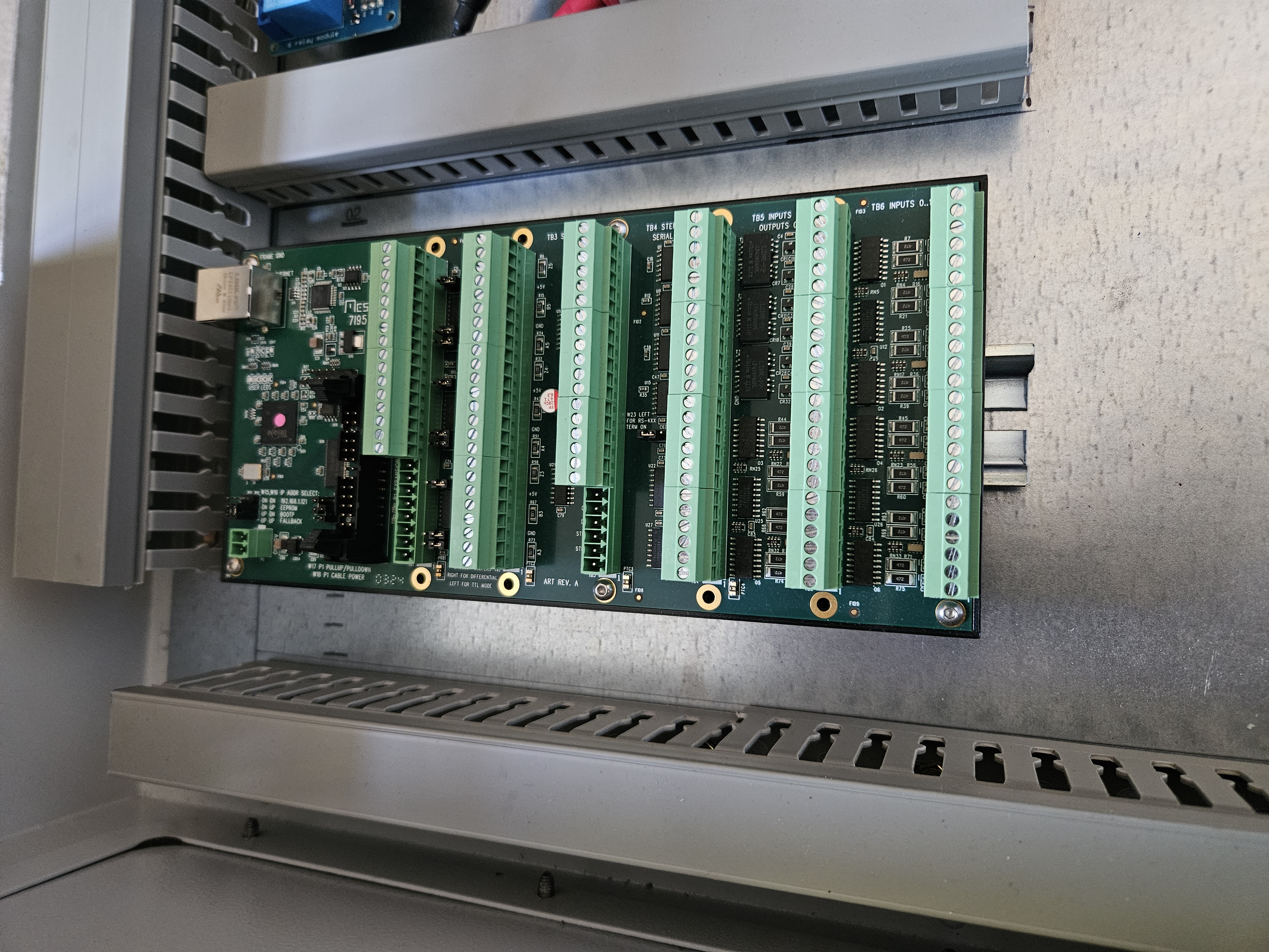 Mesa 7I95T DIN Rail mount