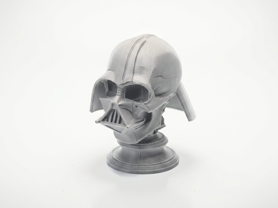 Half Skull Darth Vader Bust Star Wars 3D Printable