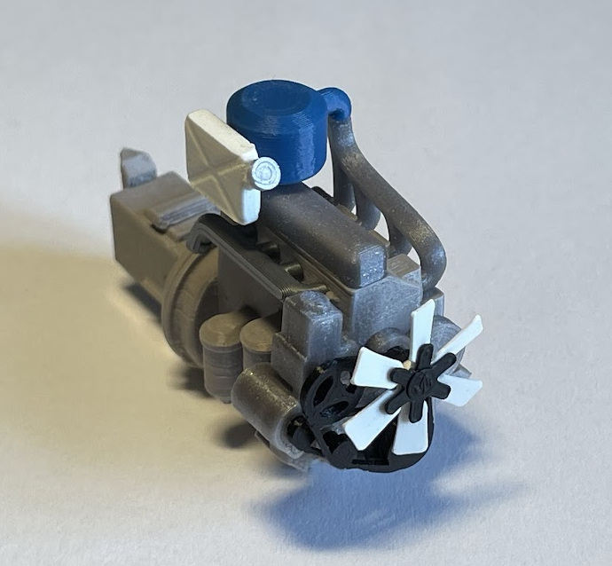 Engine type 712, scale model 1:24