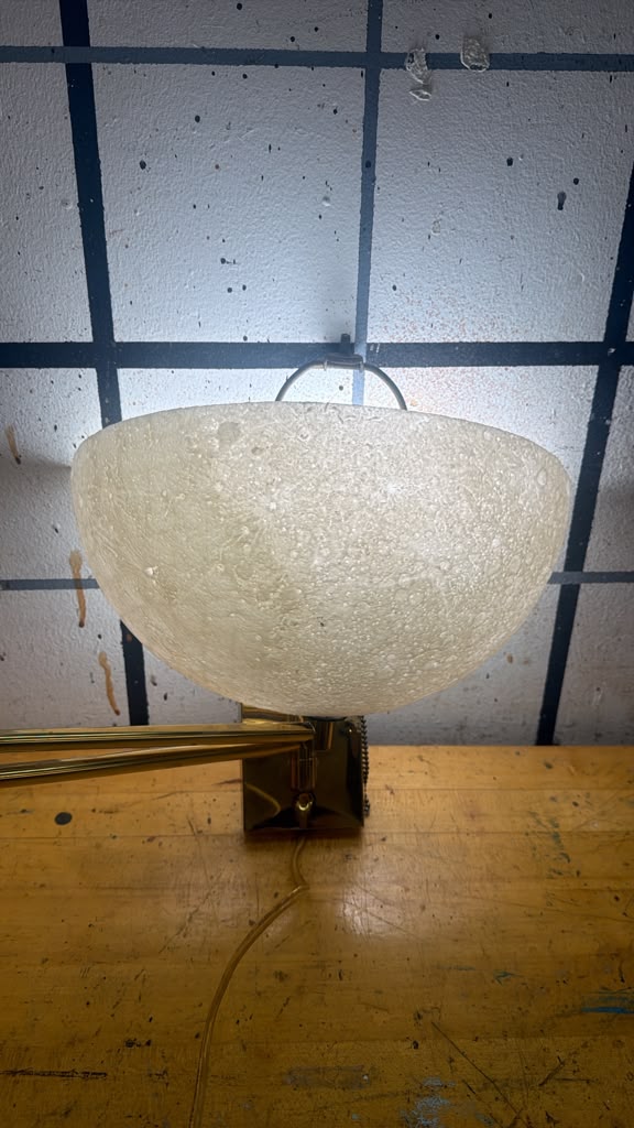 Moon sconce