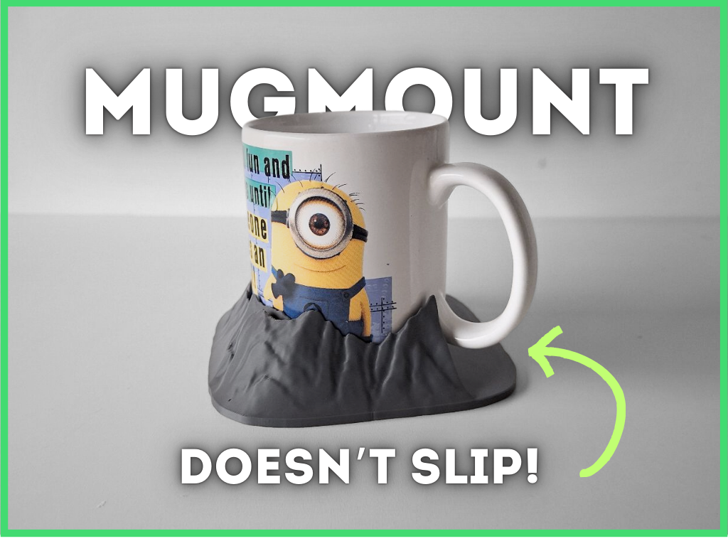 MugMount - Secure Mountain-Style Mug Holder