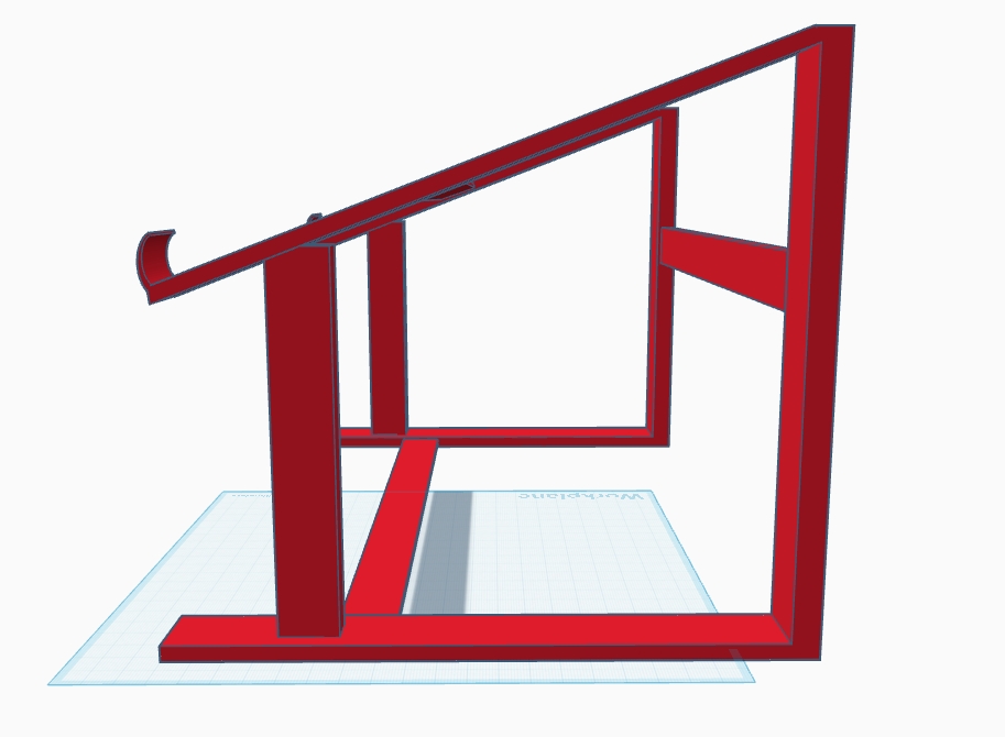Miniatura 2 do modelo 3D Computer stand