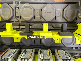 Ryobi Battery shelf to tool holder adapter