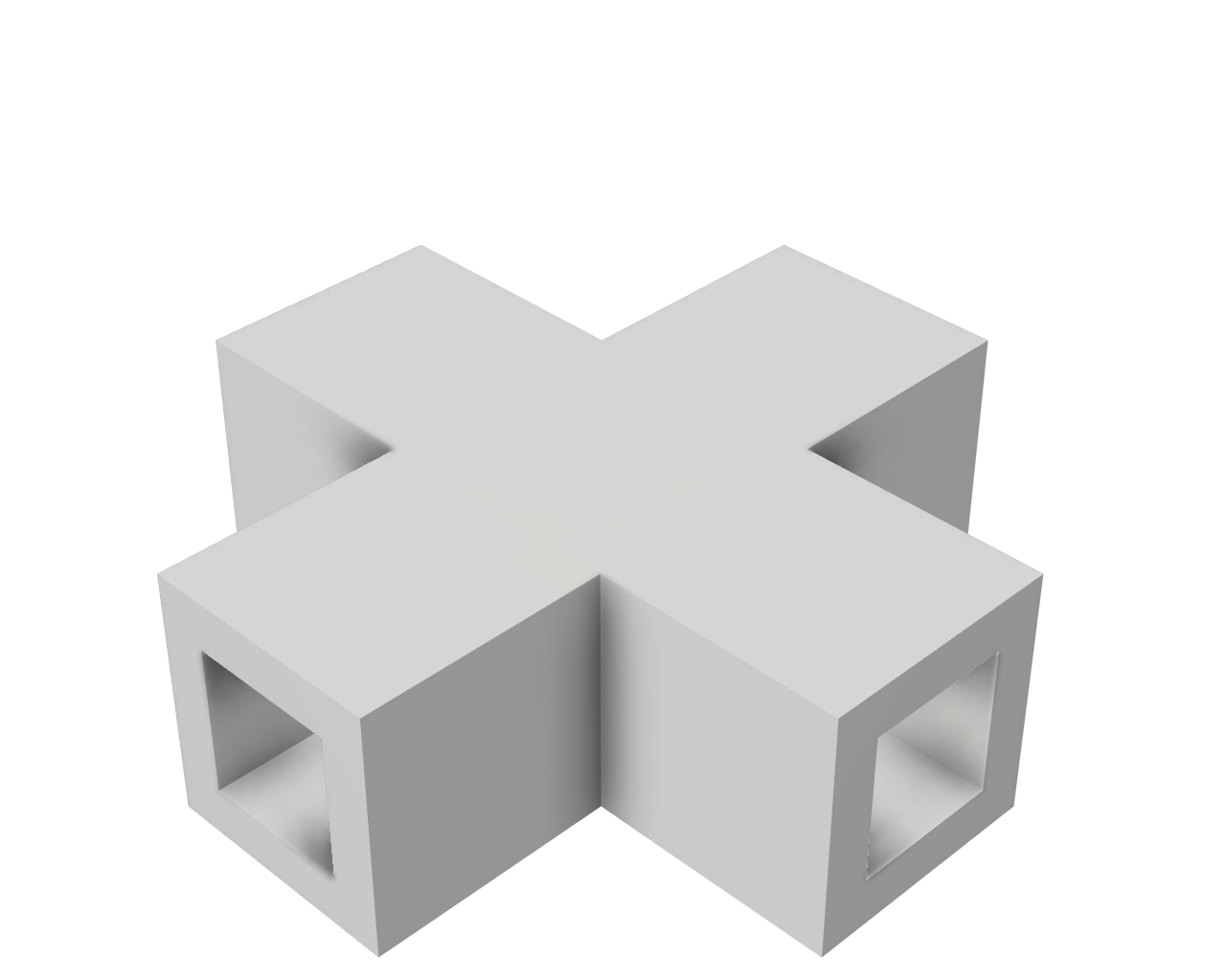 Miniatura 3 do modelo 3D 3D Printed Frame System - inline corners