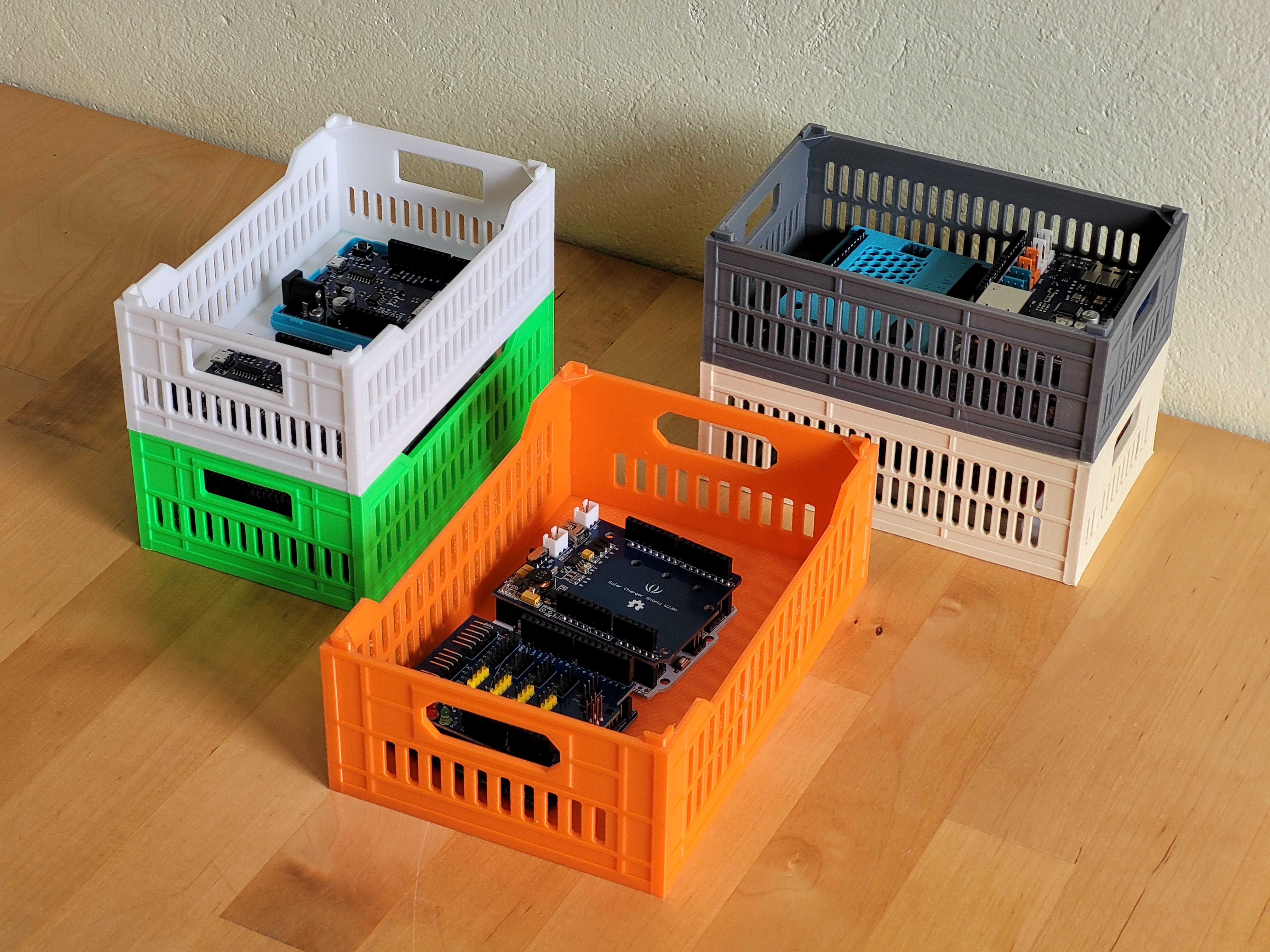 Miniatura 3 do modelo 3D Stackable Crate Plus