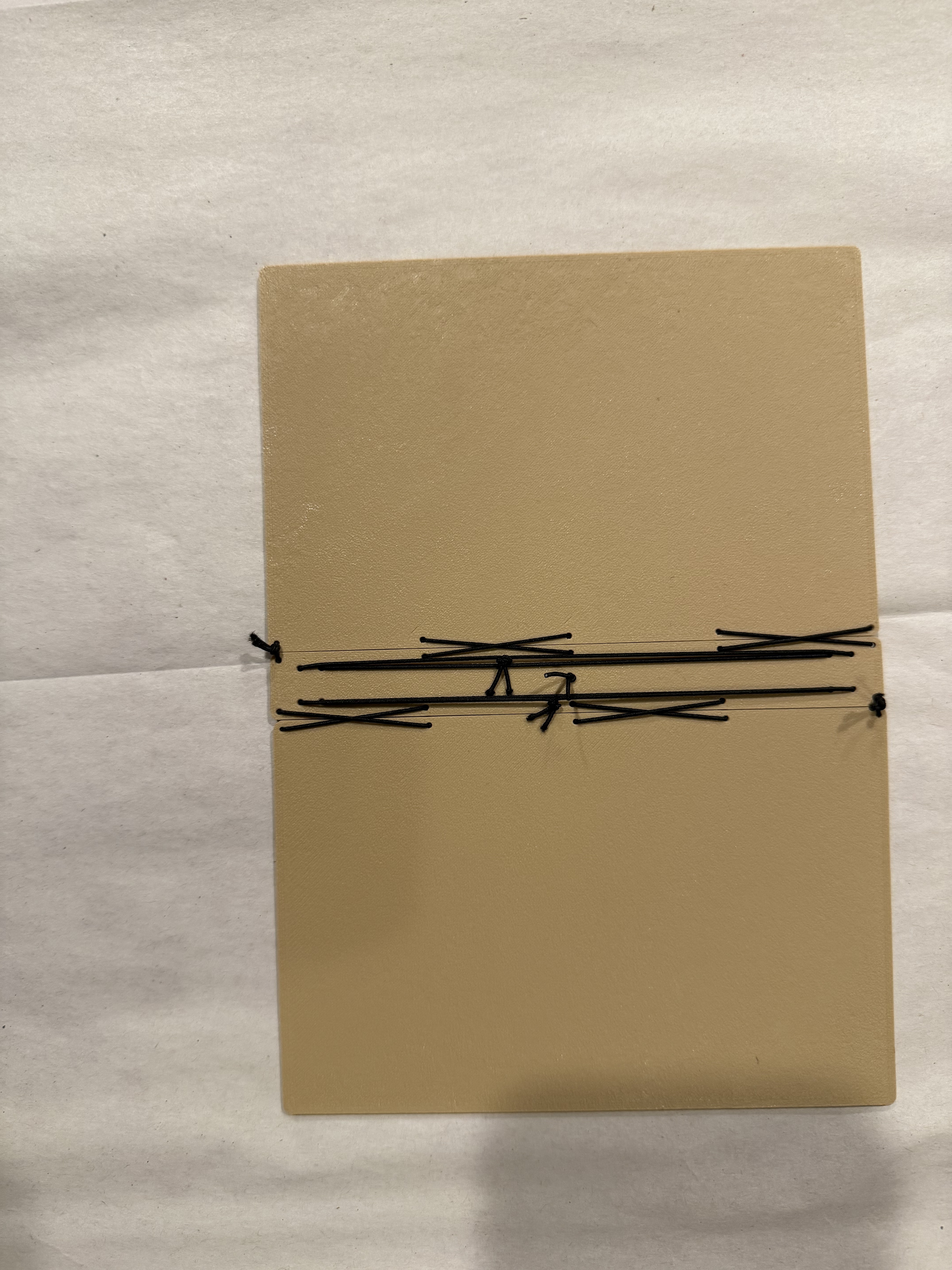 Miniatura 5 do modelo 3D Notebook/Field Notes Bifold Cover