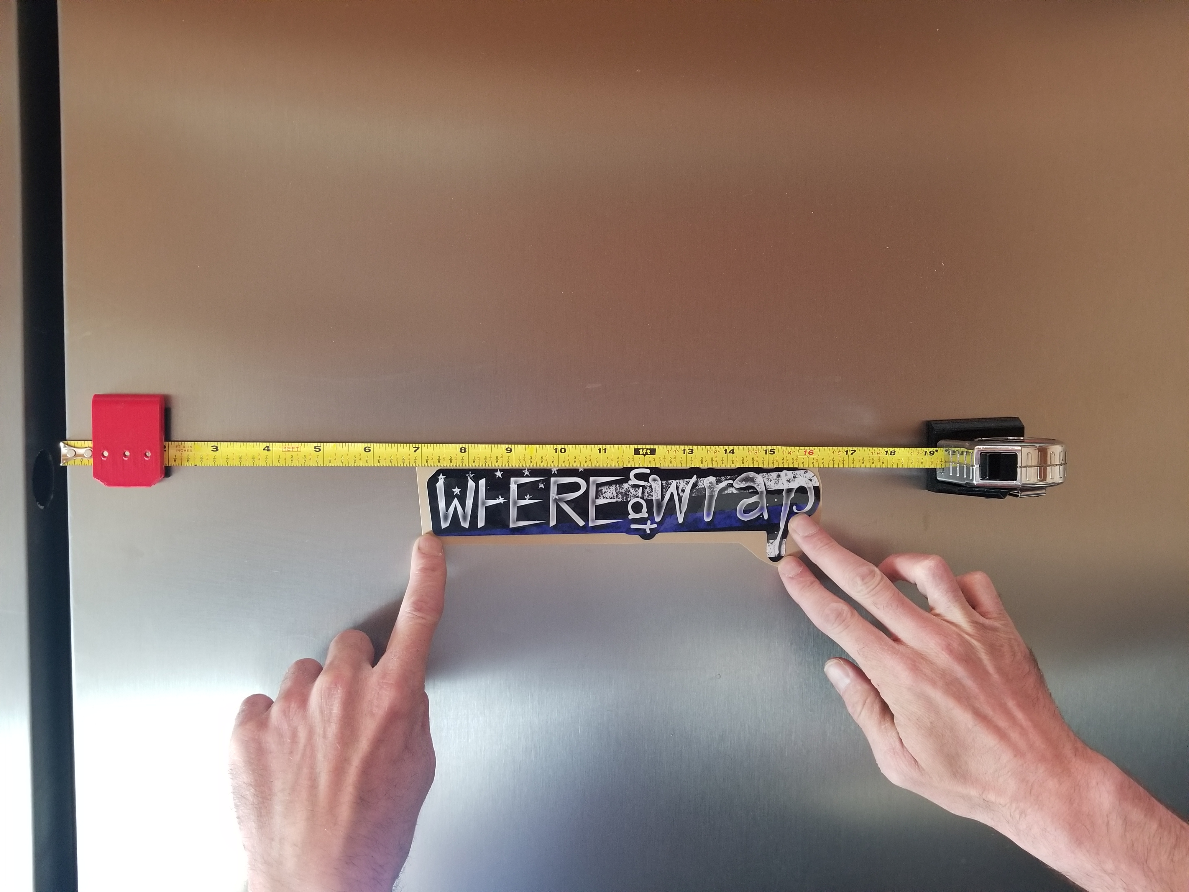 Hands Free Magnetic Tape Measure Adapter for 12' - 16'