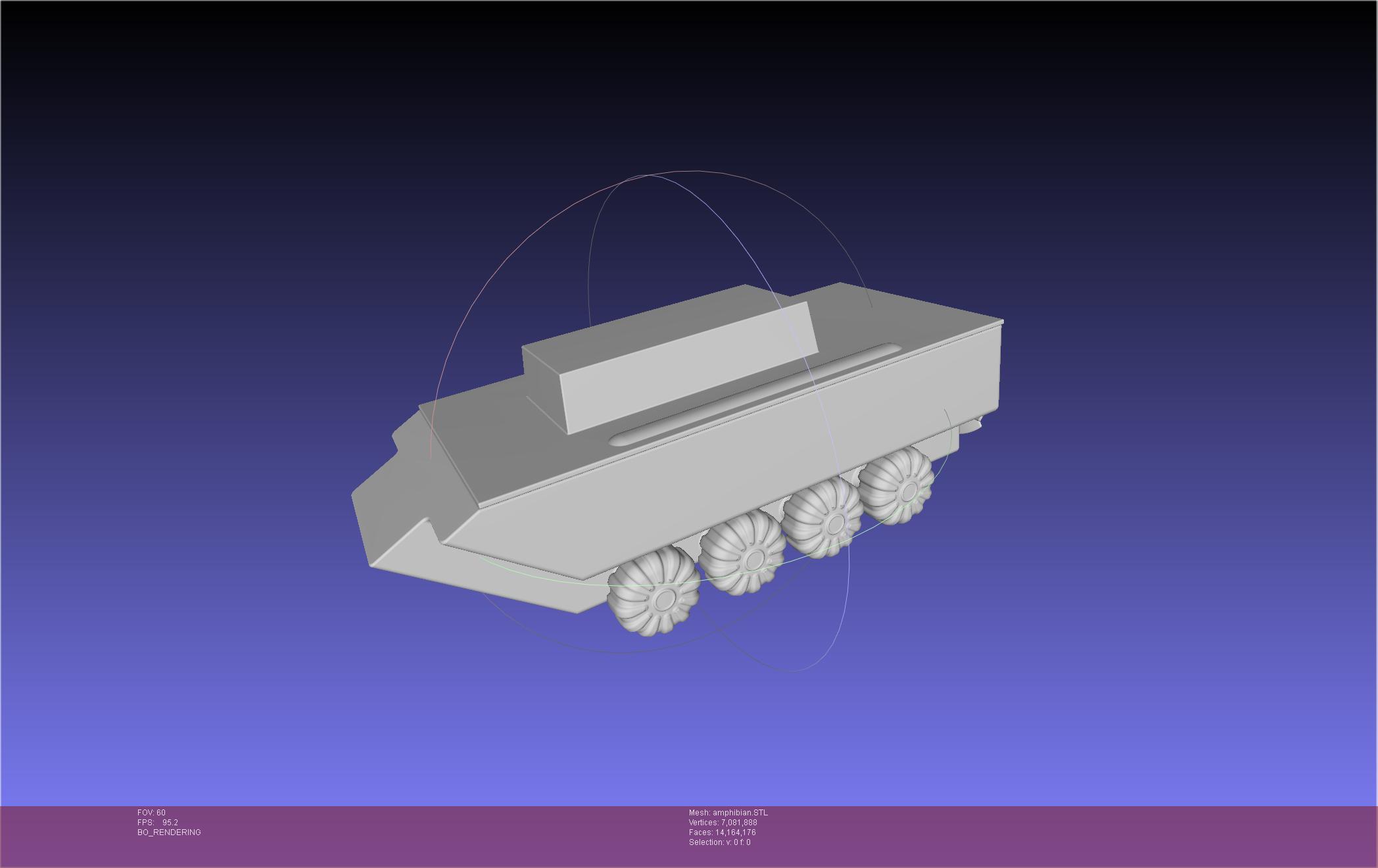 Magnet Coupling Experiment Amphibian RC Vehicle Basic Frame