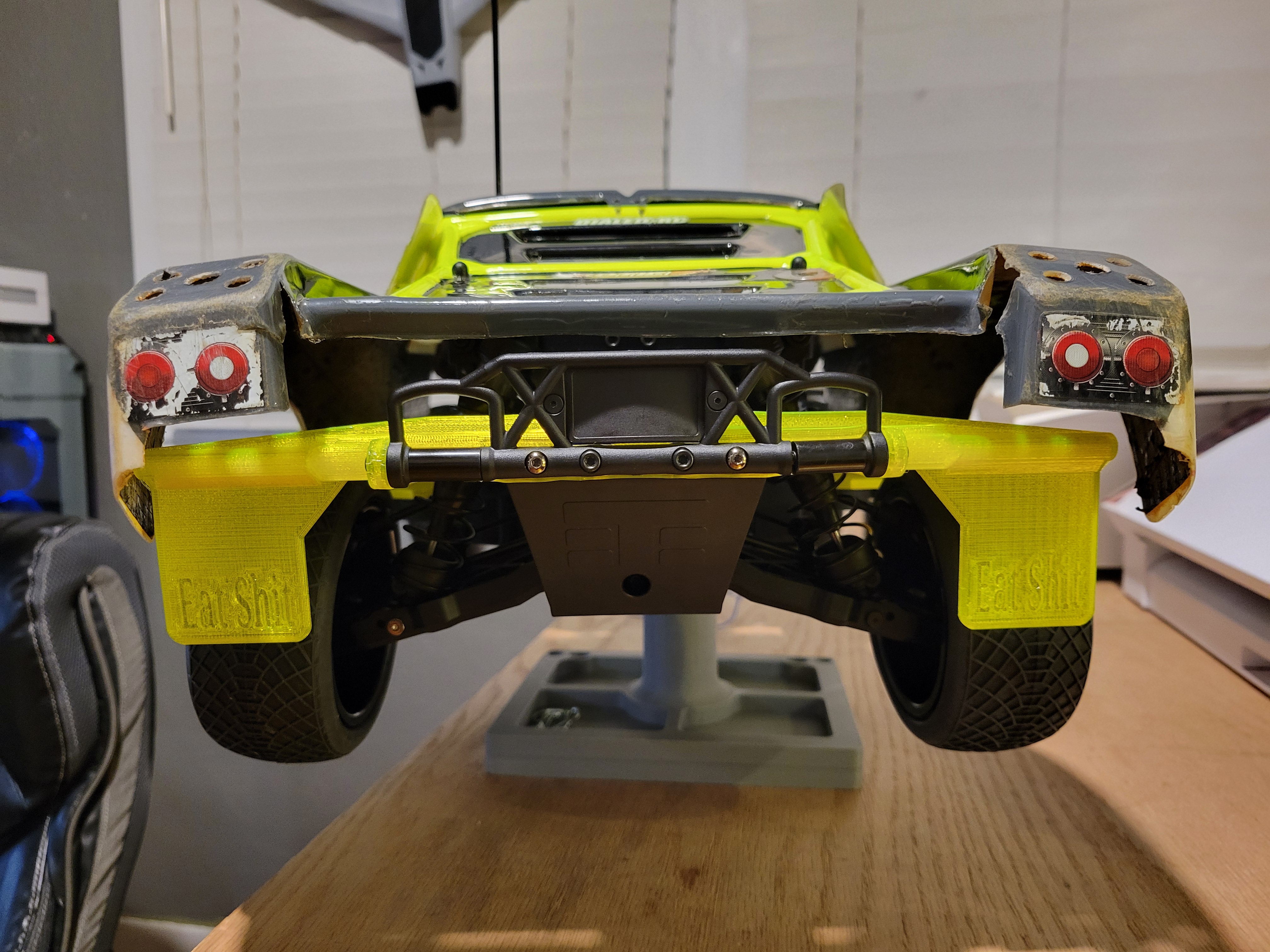 Tekno SCT410 2.0 Rear Mud Flaps Dirty Version